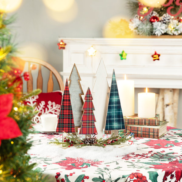 The Holiday Aisle® Christmas Tree Table Décor & Reviews | Wayfair